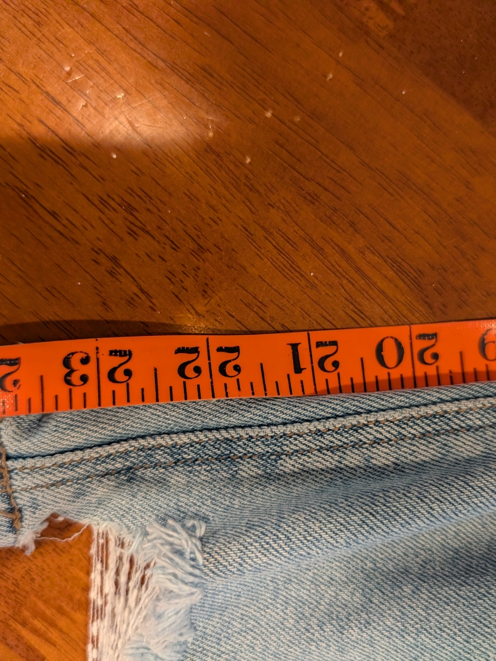 American Eagle Outfitters Light Blue Distressed Boyfriend Jeans Size 00 Stretch - Picture 11 of 11